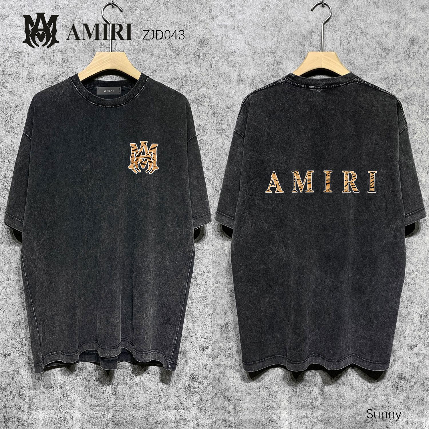 Amiri款式短袖上衣(SY)