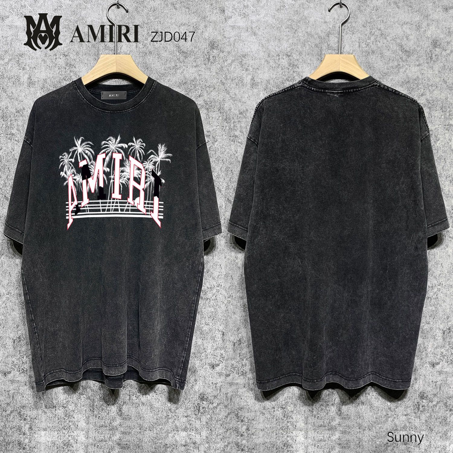 Amiri款式短袖上衣(SY)