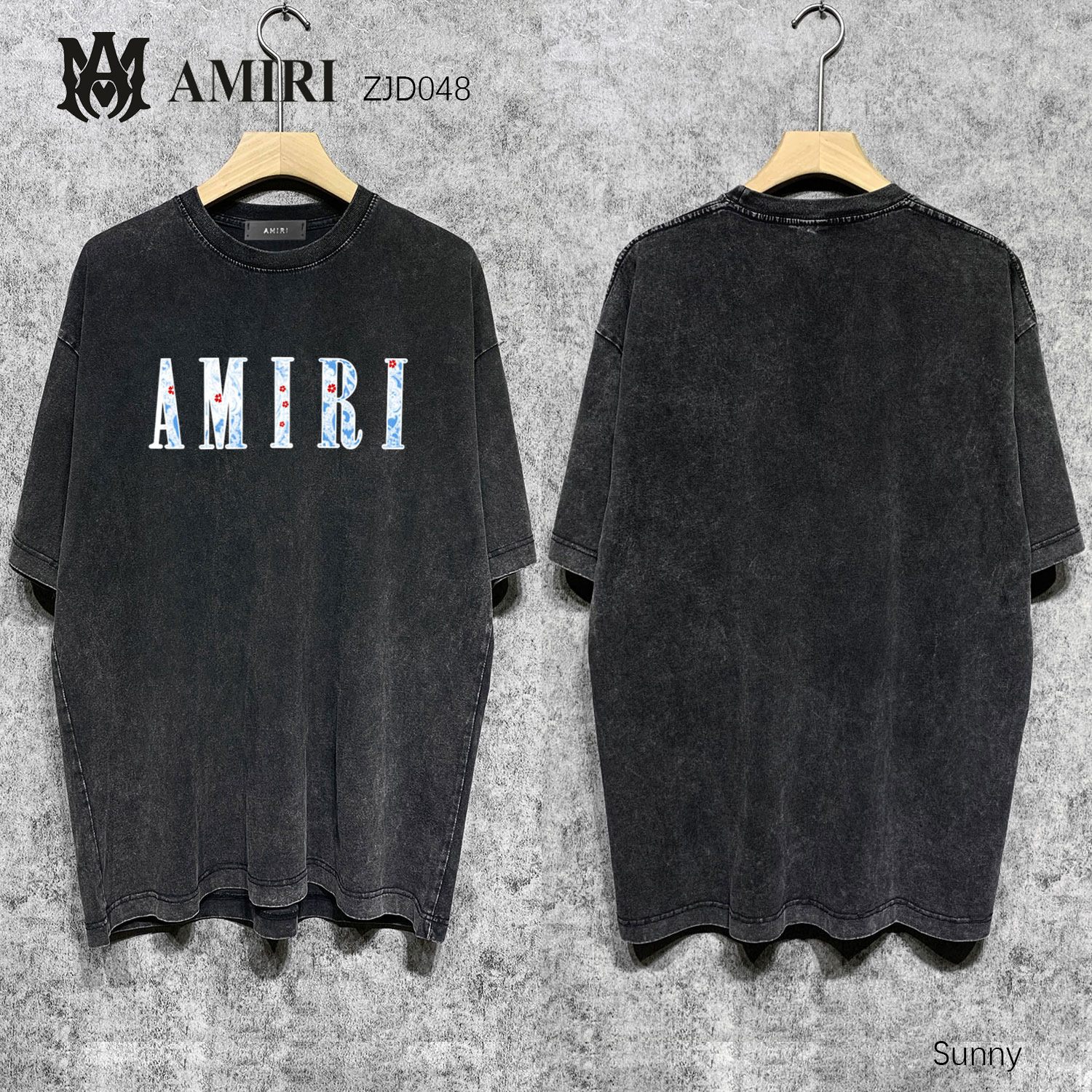 Amiri款式短袖上衣(SY)