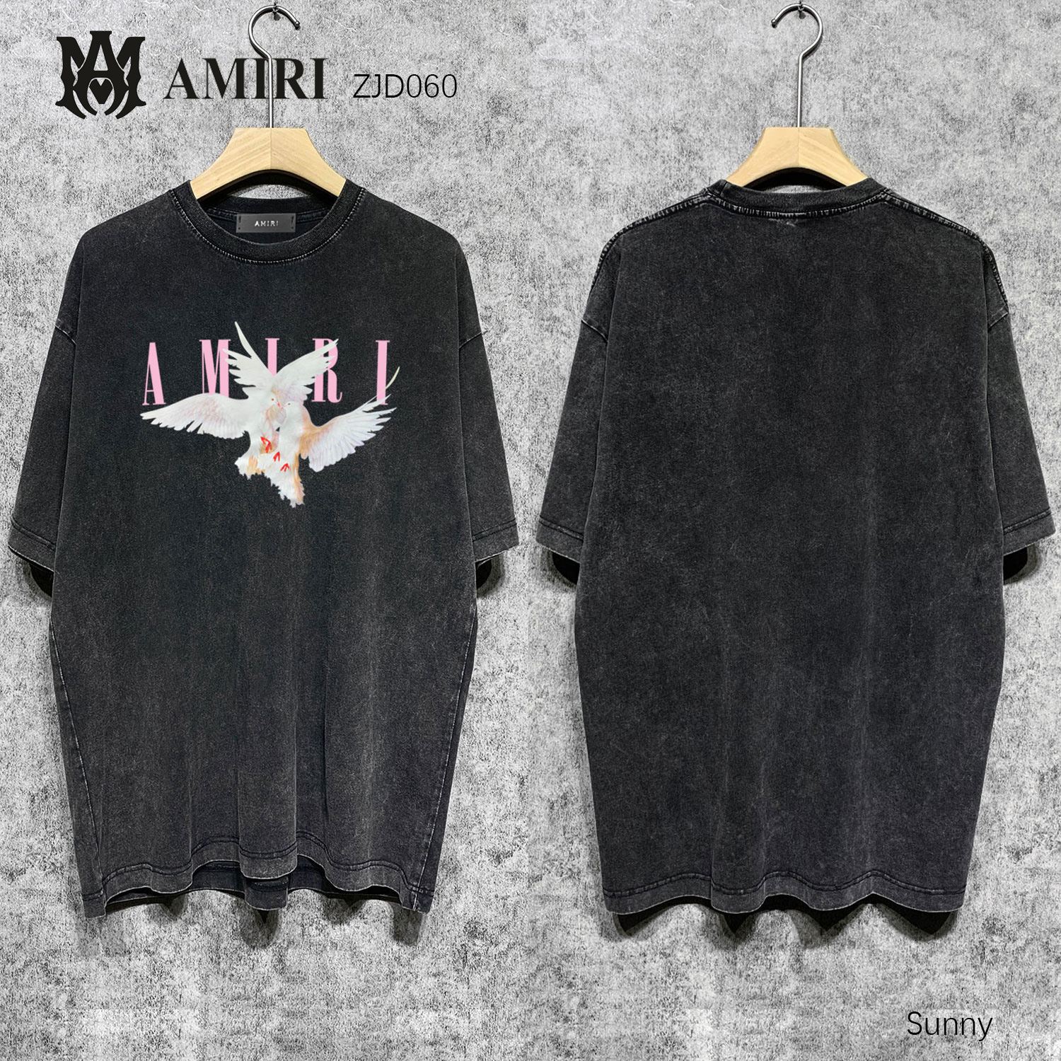 Amiri款式短袖上衣(SY)