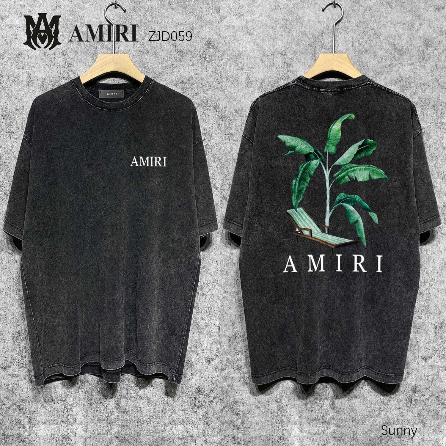 Amiri款式短袖上衣(SY)