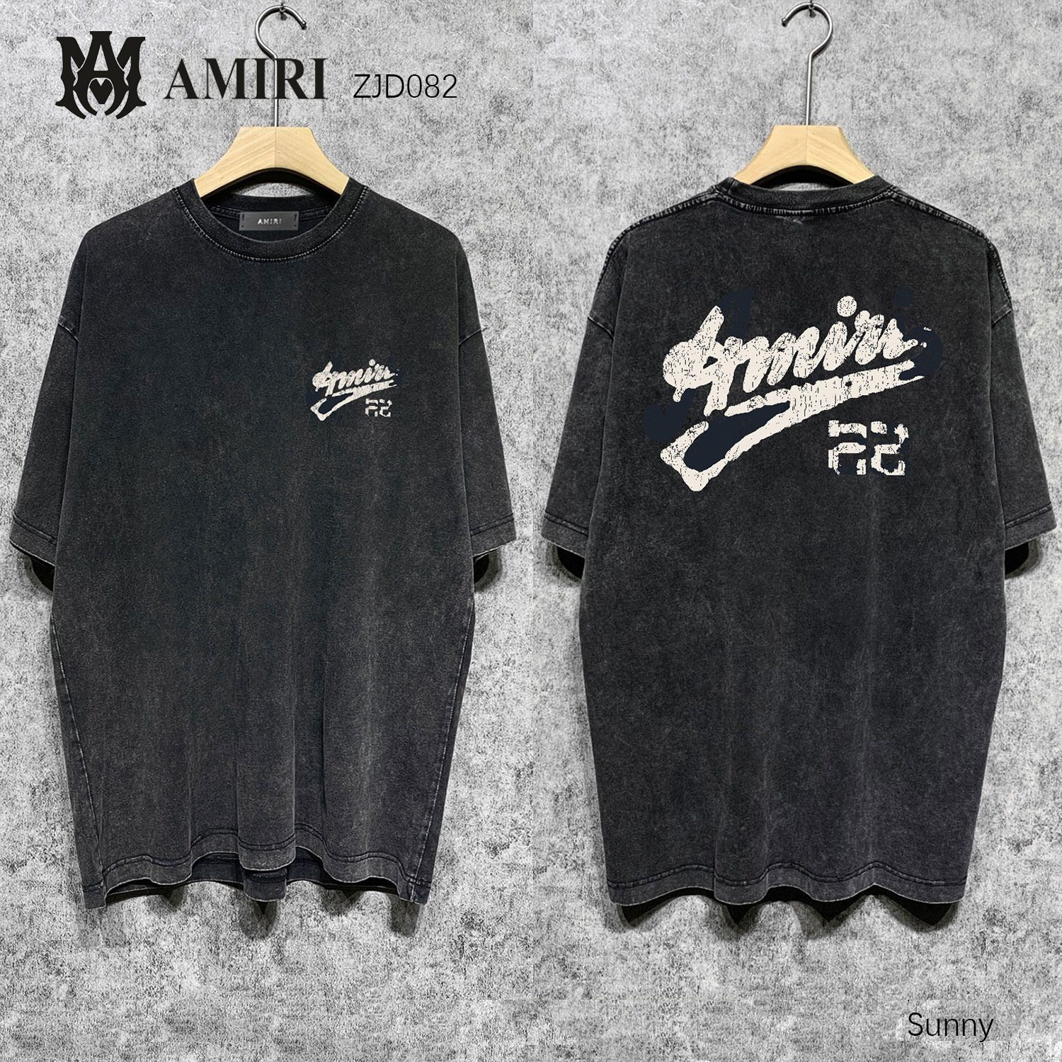 Amiri款式短袖上衣(SY)