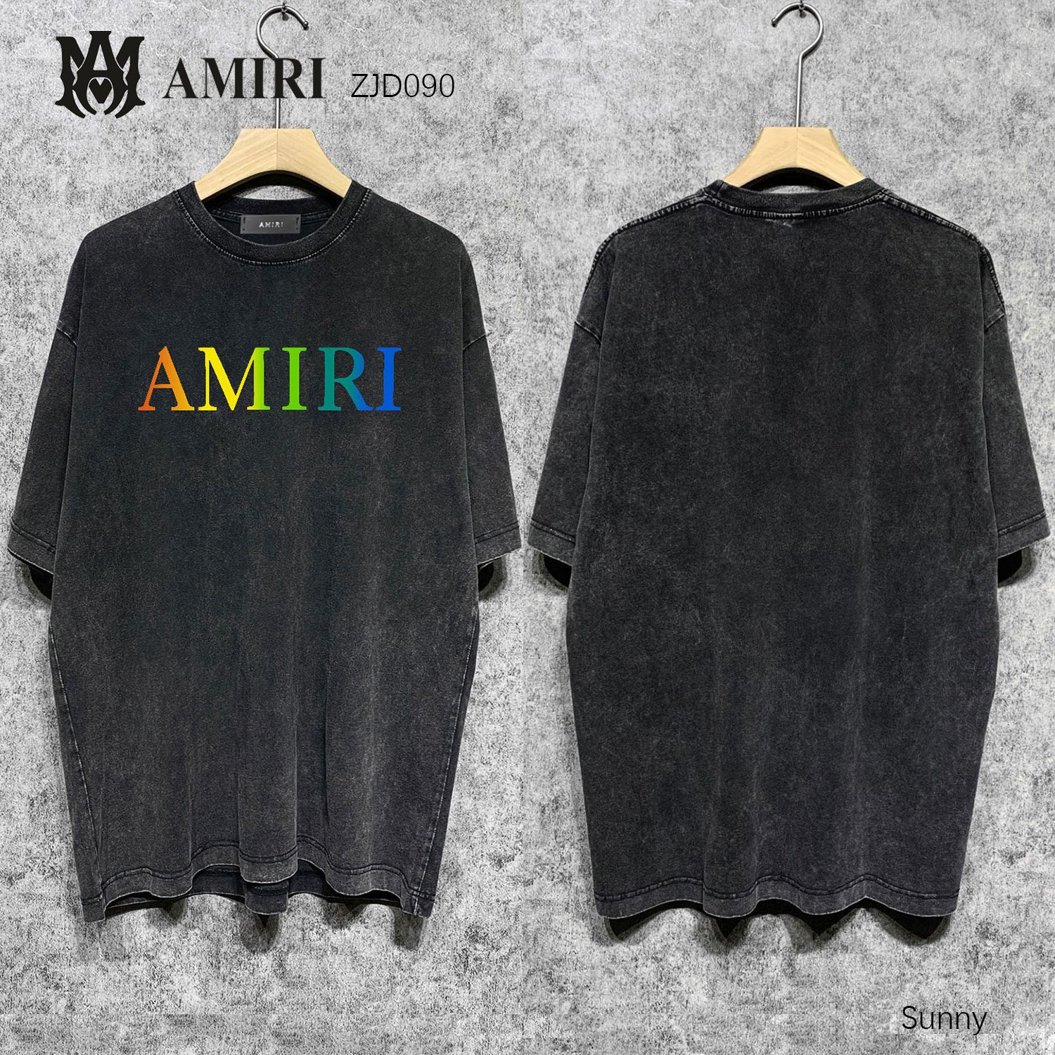 Amiri款式短袖上衣(SY)