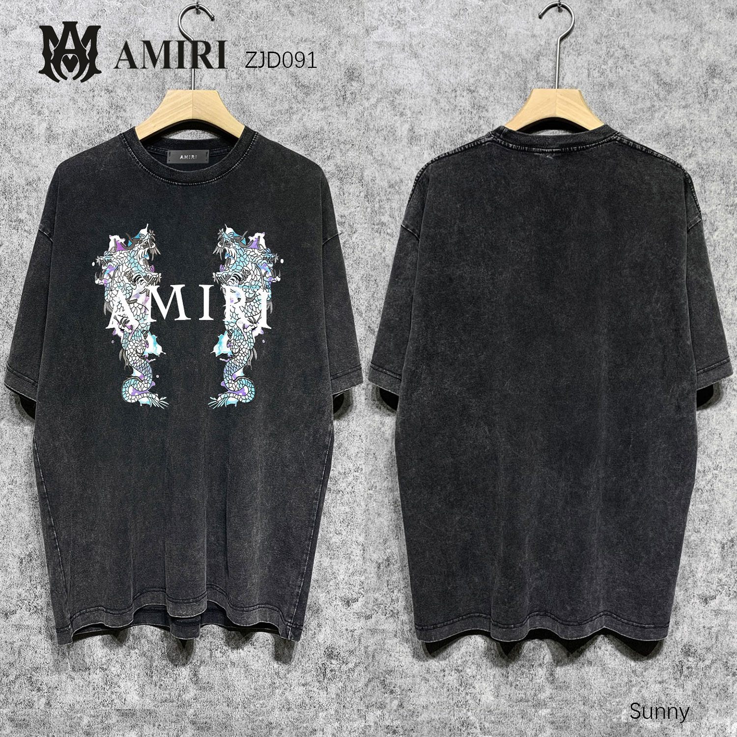 Amiri款式短袖上衣(SY)