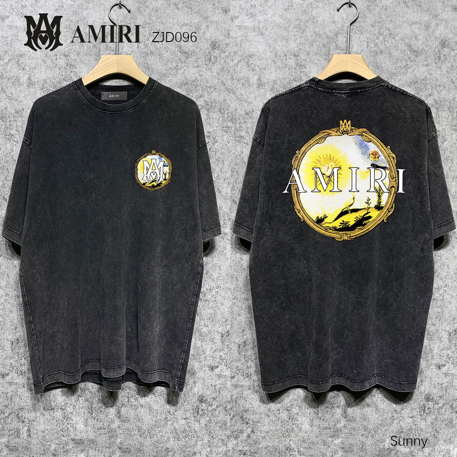 Amiri款式短袖上衣(SY)