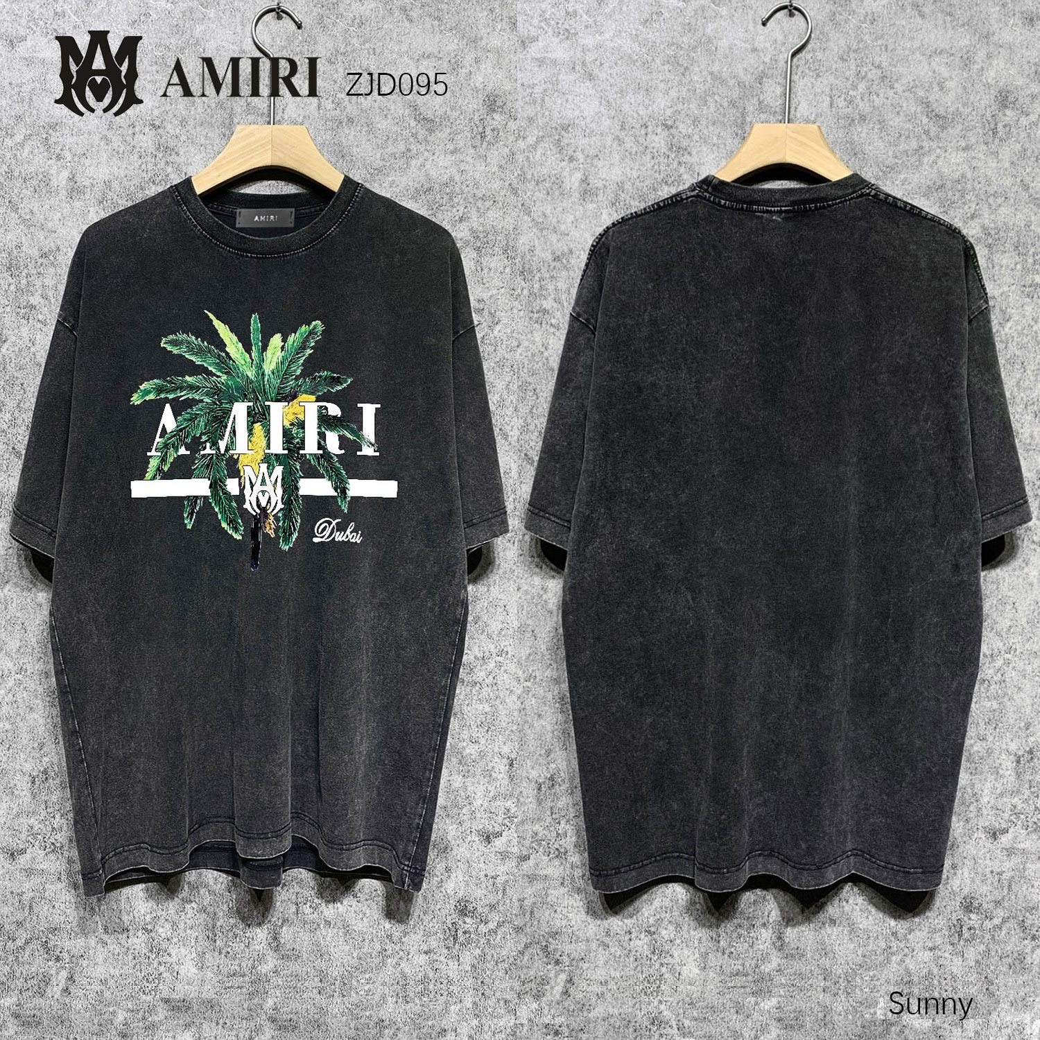 Amiri款式短袖上衣(SY)