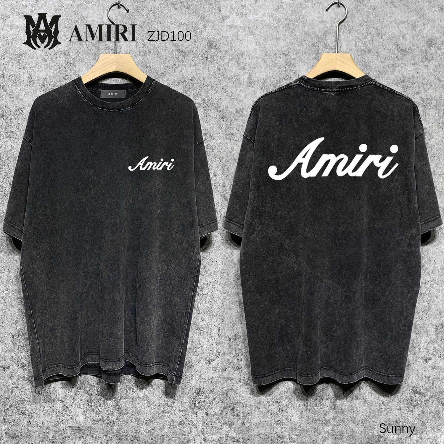 Amiri款式短袖上衣(SY)