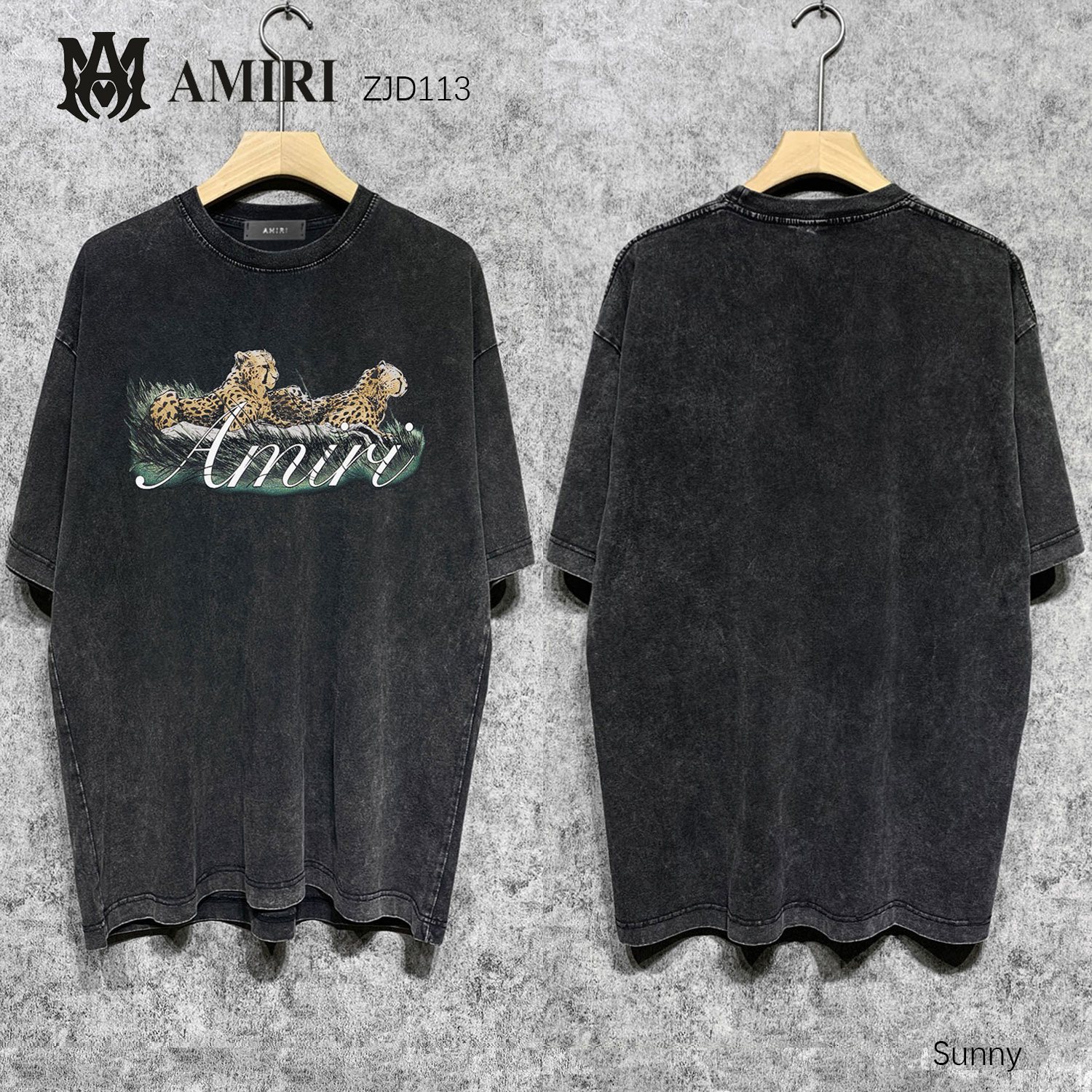 Amiri款式短袖上衣(SY)