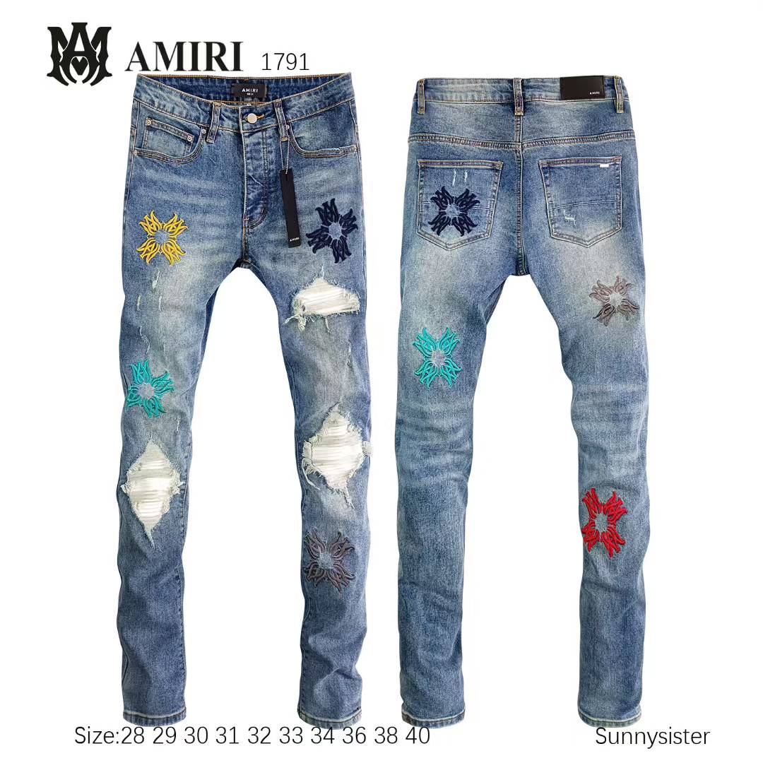 Amiri(高品質)牛仔長褲(SY)