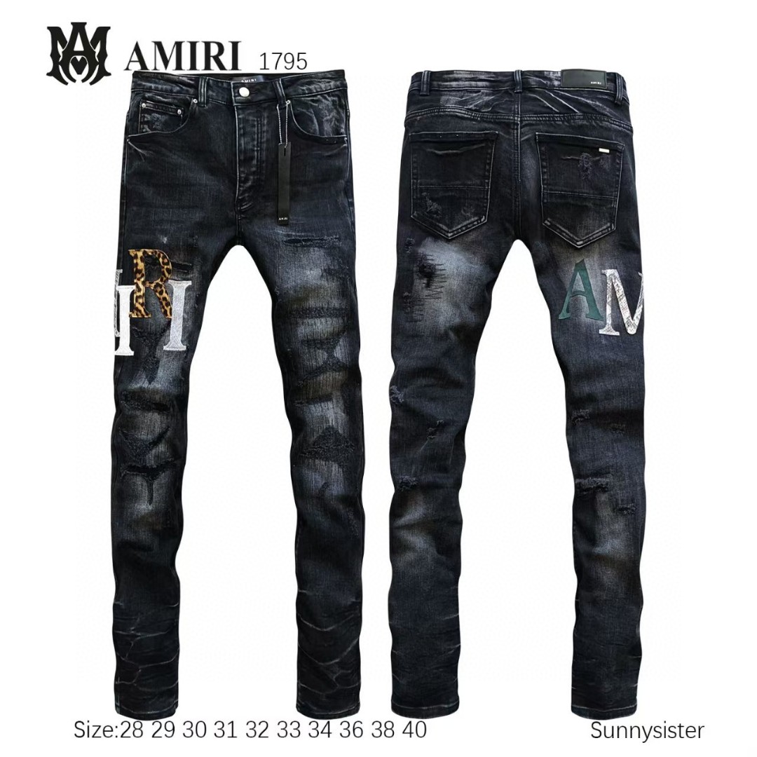 Amiri(高品質)牛仔長褲(SY)