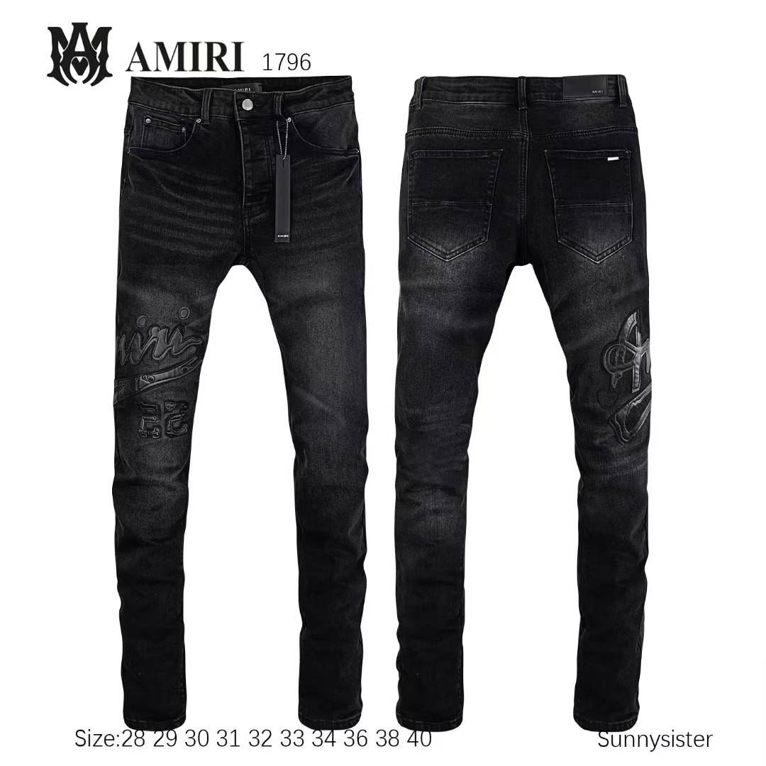 Amiri(高品質)牛仔長褲(SY)