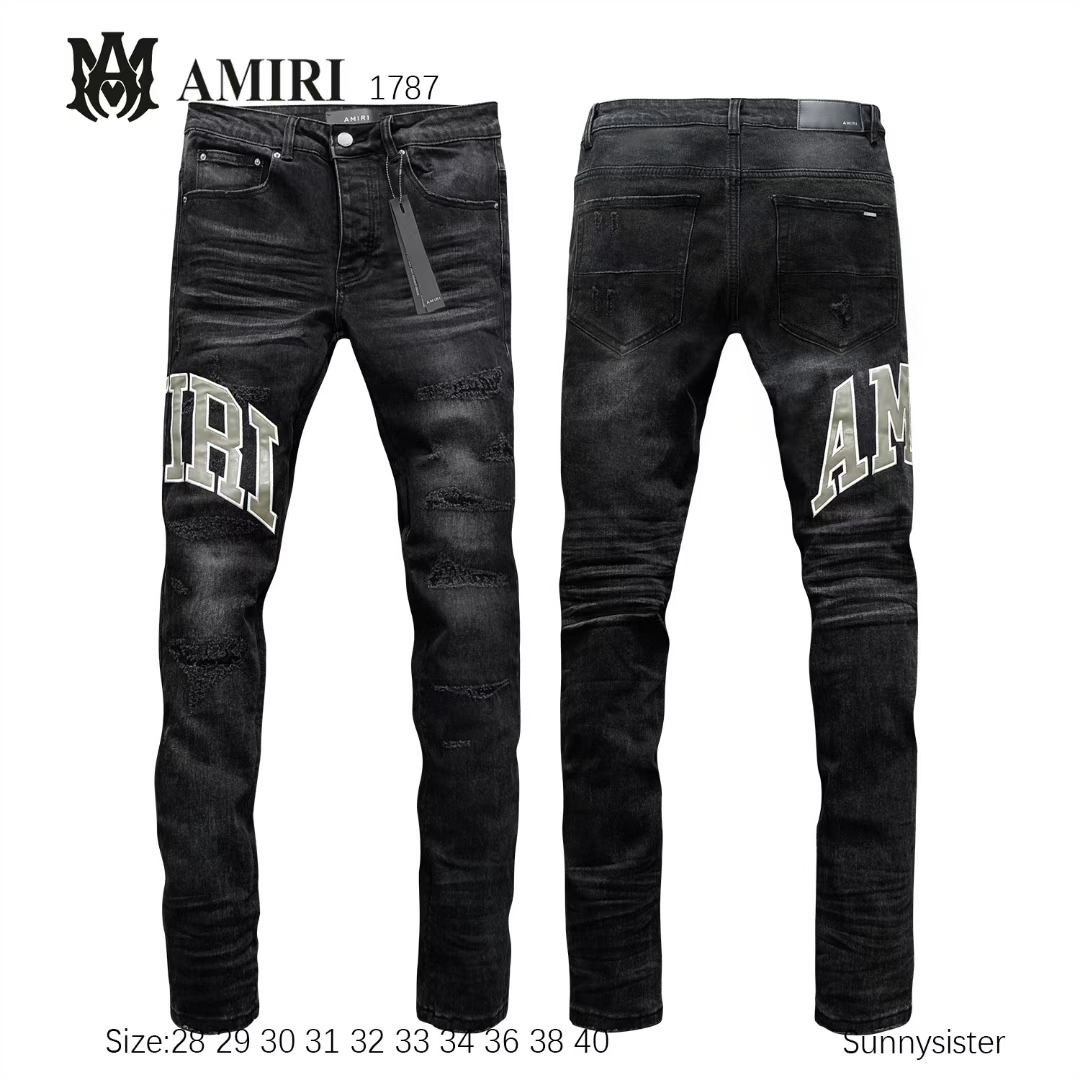Amiri(高品質)牛仔長褲(SY)