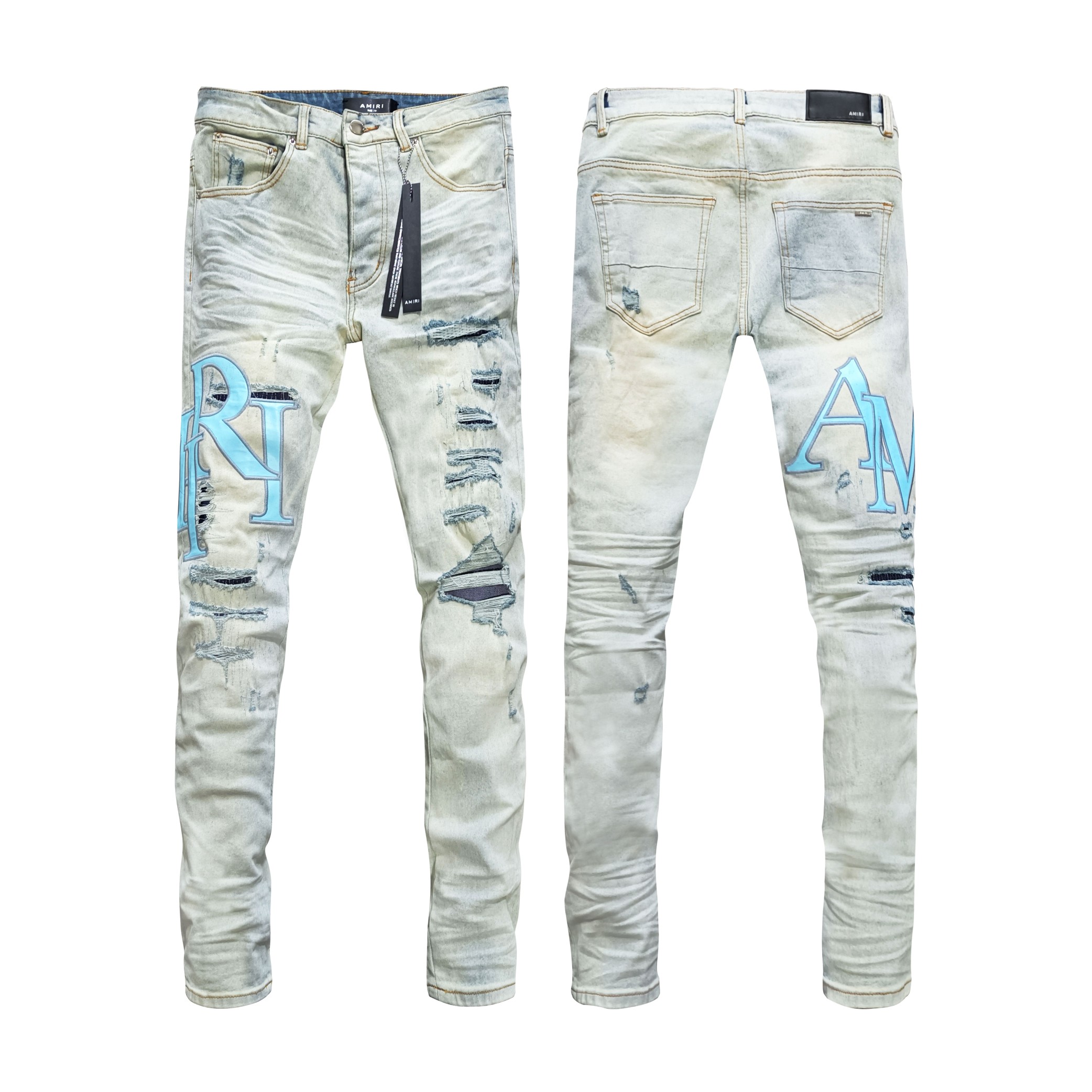 Amiri(高品質)牛仔長褲(SY)