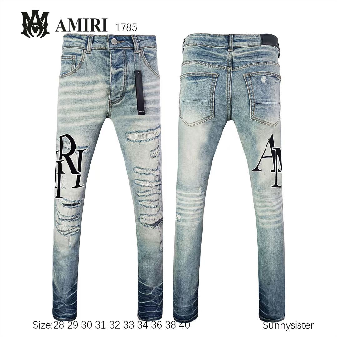 Amiri(高品質)牛仔長褲(SY)
