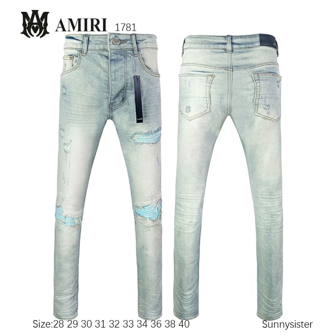 Amiri(高品質)牛仔長褲(SY)